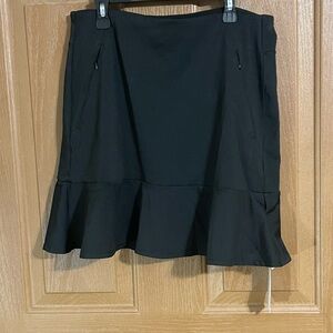 Chic Black A-Line Women's Skirt